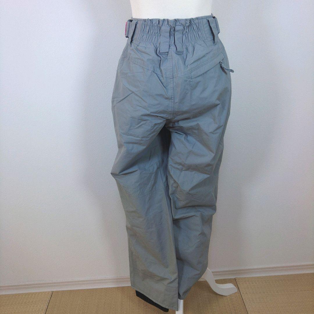 レディース　M　スキー　スノーボードウェア　上下セット　パープル　　紫　グレー