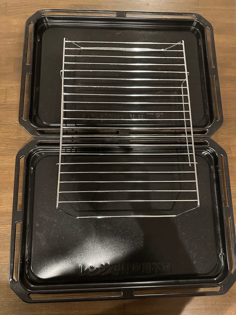 東芝 オーブンレンジ 石窯ドーム付属品 天板 角皿 焼き網 - メルカリ