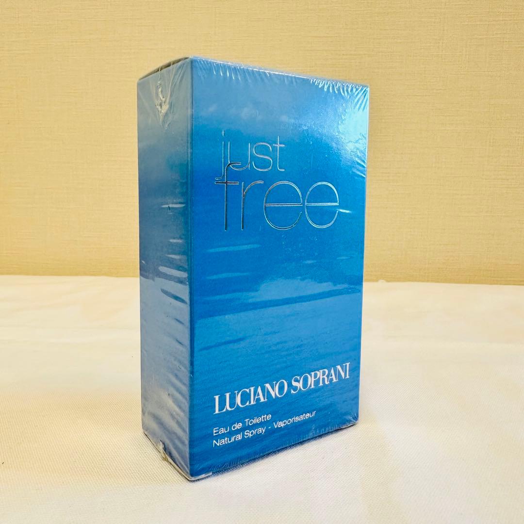 新品未開封　ルチアーノソプラーニ　ジャスト　フリー　オードトワレ　香水　50ml