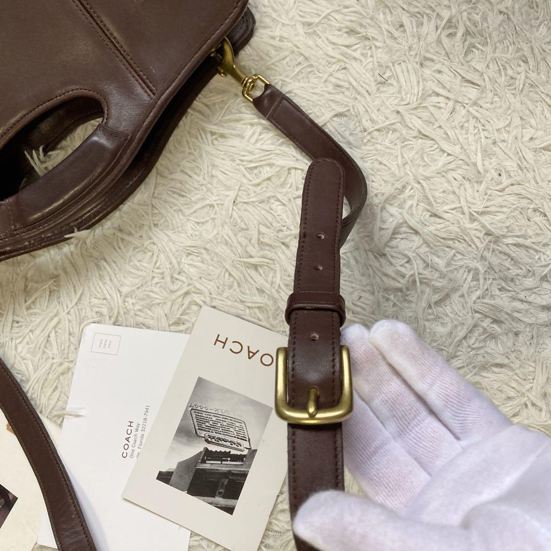 バッグ vintage coach old ZIP TOP SHOPPER 9995