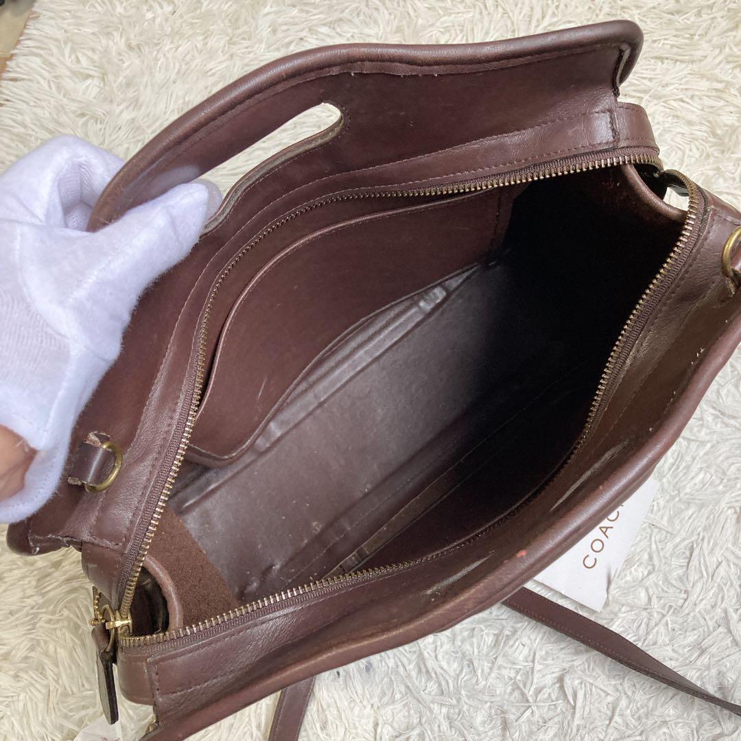 バッグ vintage coach old ZIP TOP SHOPPER 9995