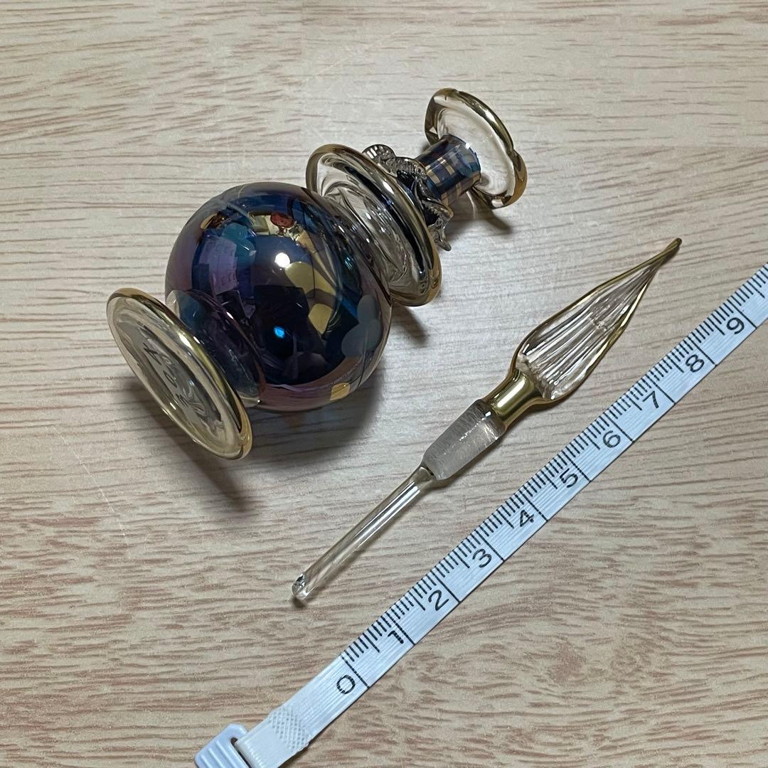 エジプト 香水瓶 ガラスボトル ガラス工芸 アートグラス 合計9本セット