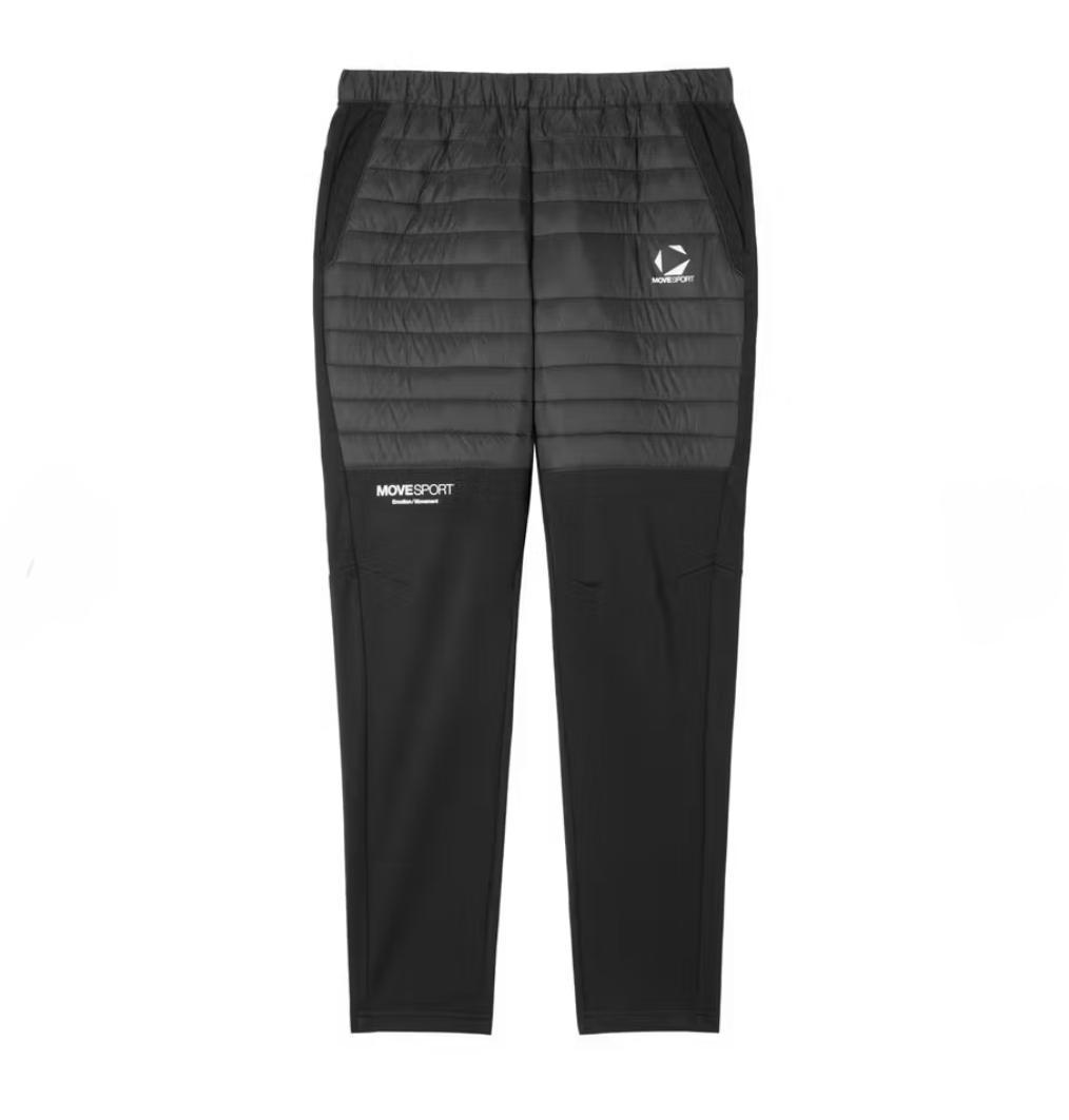 デサントTHERMO ハイブリッドロングパンツ　暖パン　メンズL　黒　秋冬