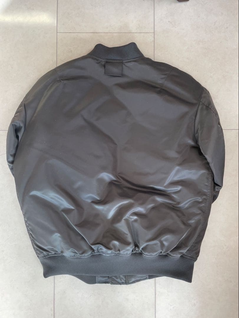 UNIQLO+J MA-1ジャケット Mサイズ ダークグリーン