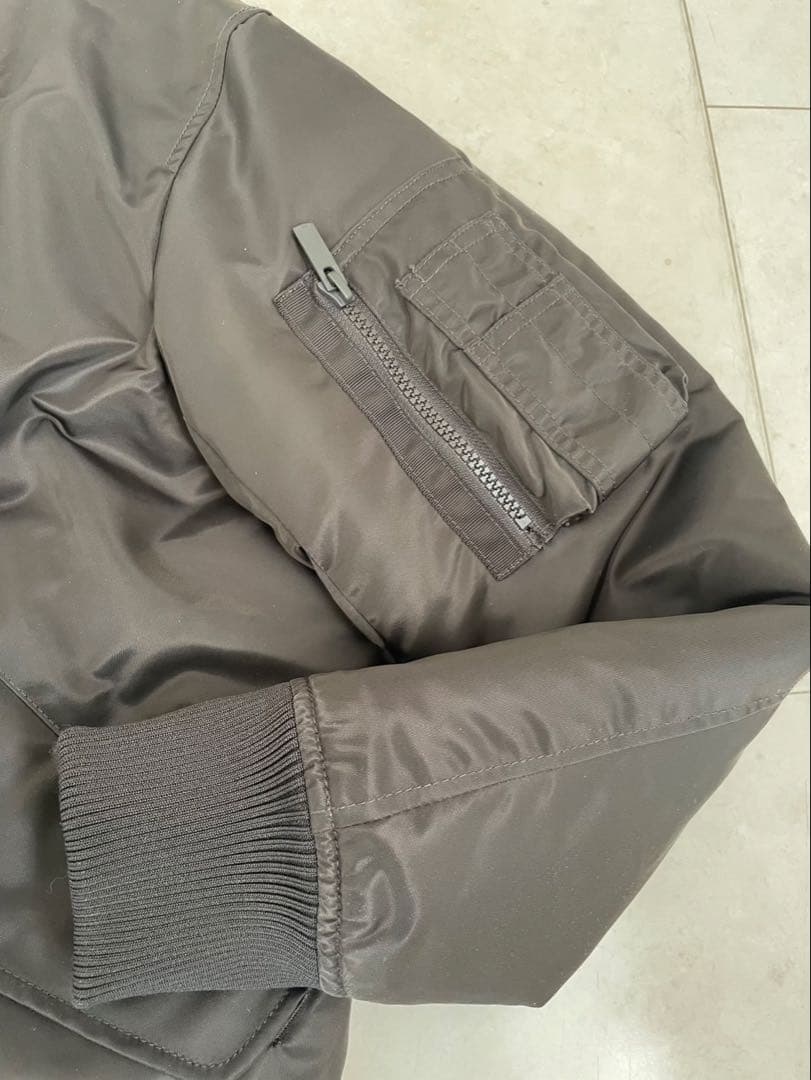 UNIQLO+J MA-1ジャケット Mサイズ ダークグリーン