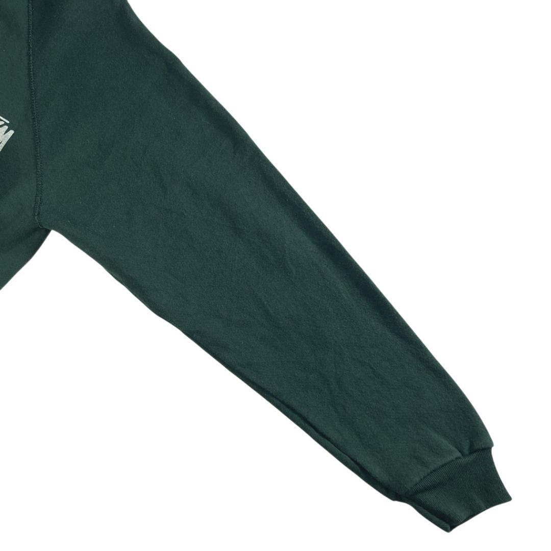 ステューシー シャドーマン スウェット USA製 90’s 古着 L グリーン