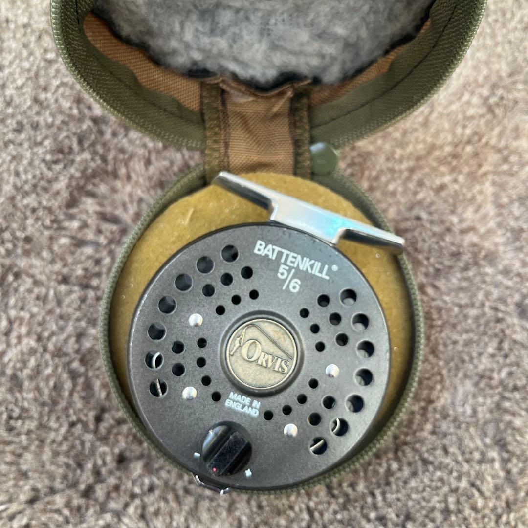 Orvis Battenkill 5/6 フライリール ケース付き