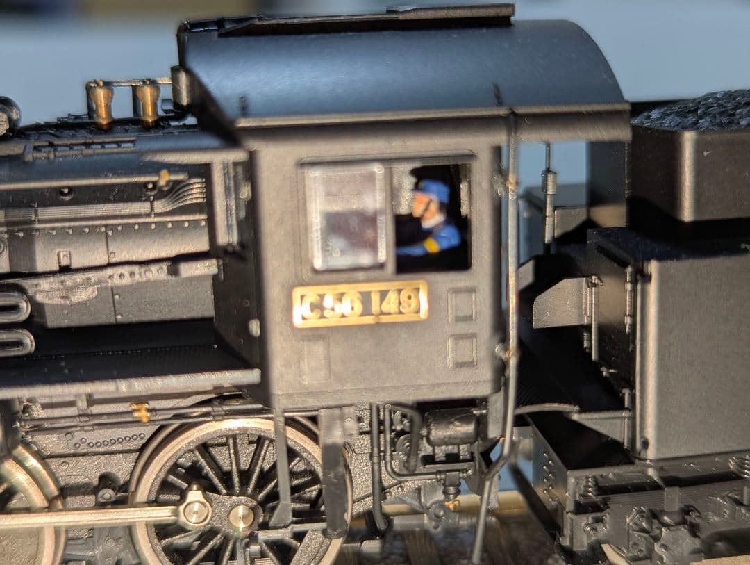 KATO　C56　蒸気機関車　【1-201】　HOゲージ　パーツ取付済み　④