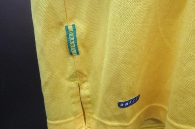 9番ロナウド 98年 ブラジル代表　NIKEナイキ　UK英国製　半袖ユニフォーム