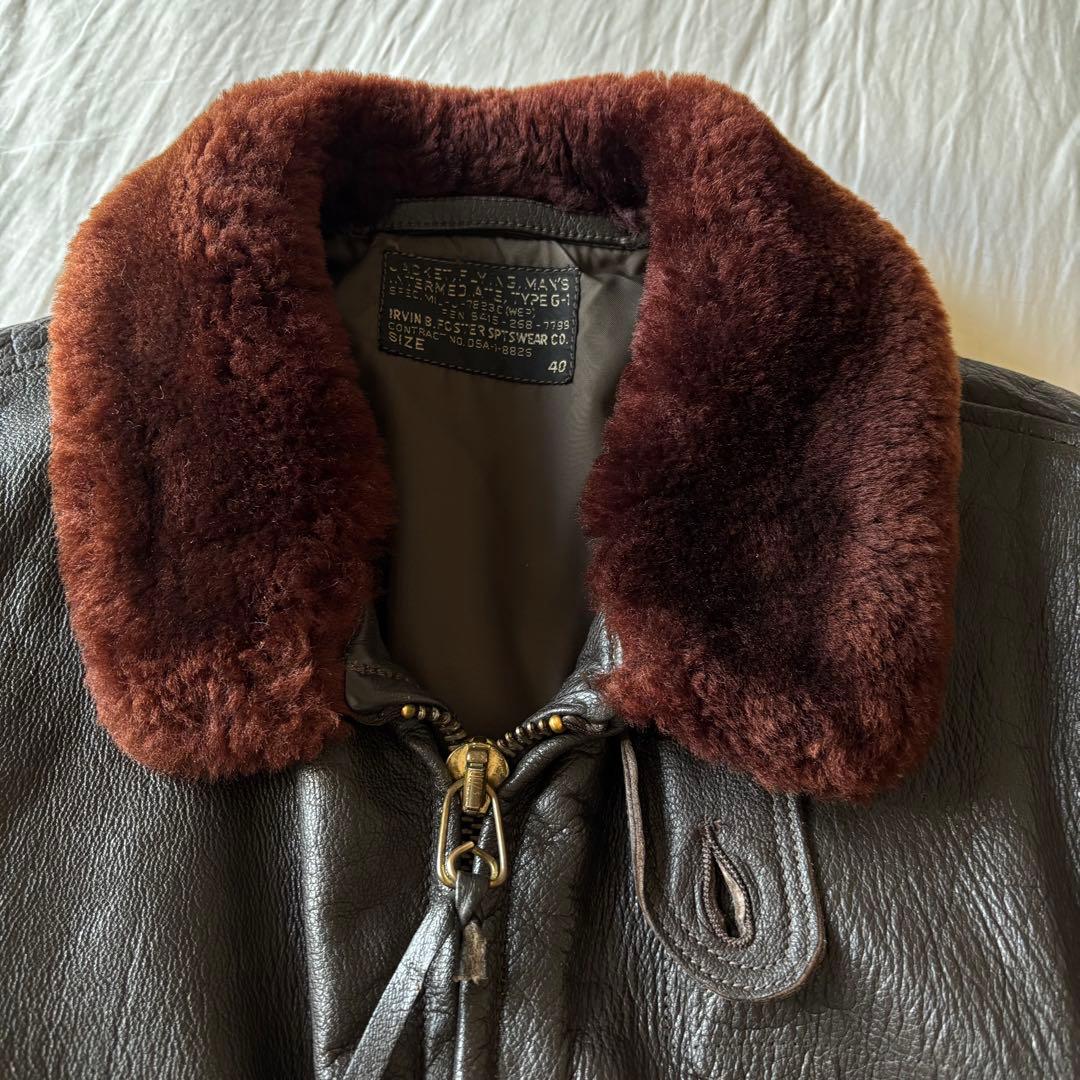 G-1 フライトジャケット60s ビンテージ　J-7823C(WEP) 【40】