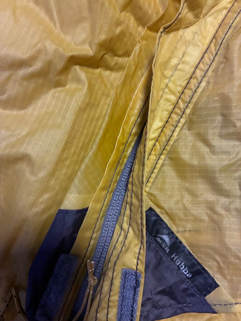 ユアン　MSR 山岳テント イエロー　ハバ