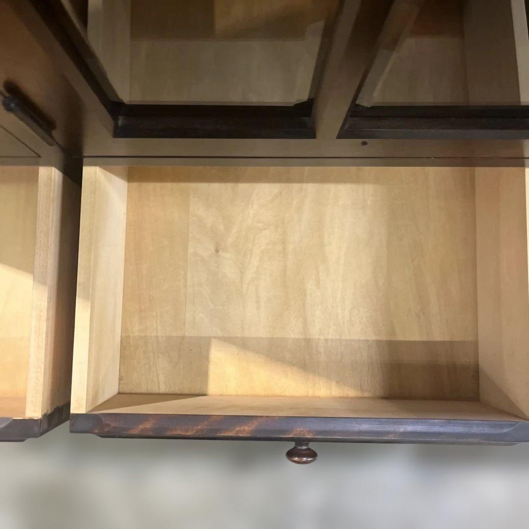 【北海道民芸家具】サイドボード◇リビングボード◆和モダン◆