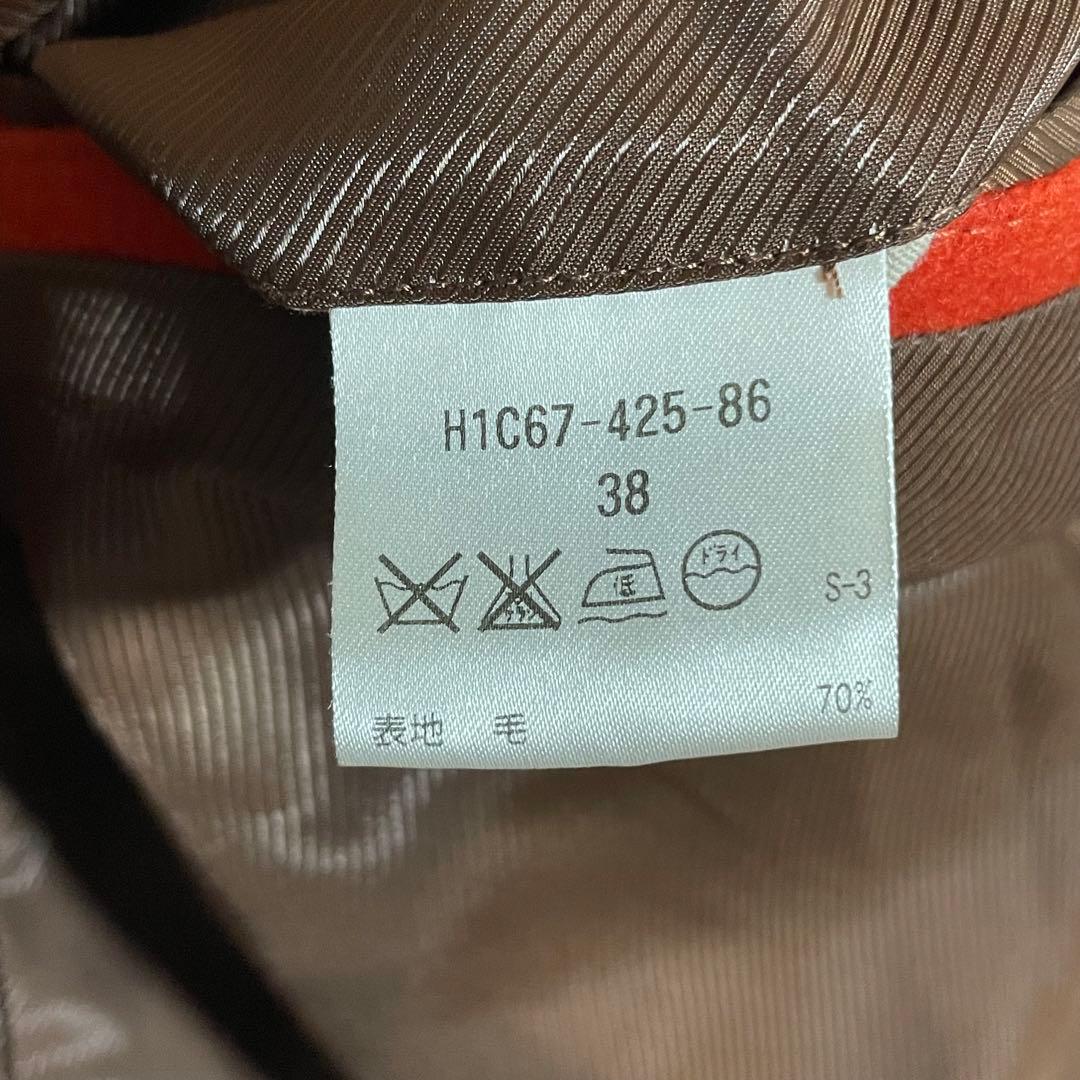 マッキントッシュフィロソフィー メルトンウールコート シングル　M