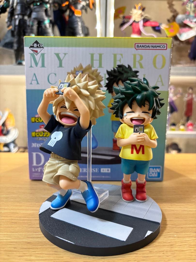 一番くじ 僕のヒーローアカデミア 連なる星霜 ・D賞 いずく・かつき フィギュア