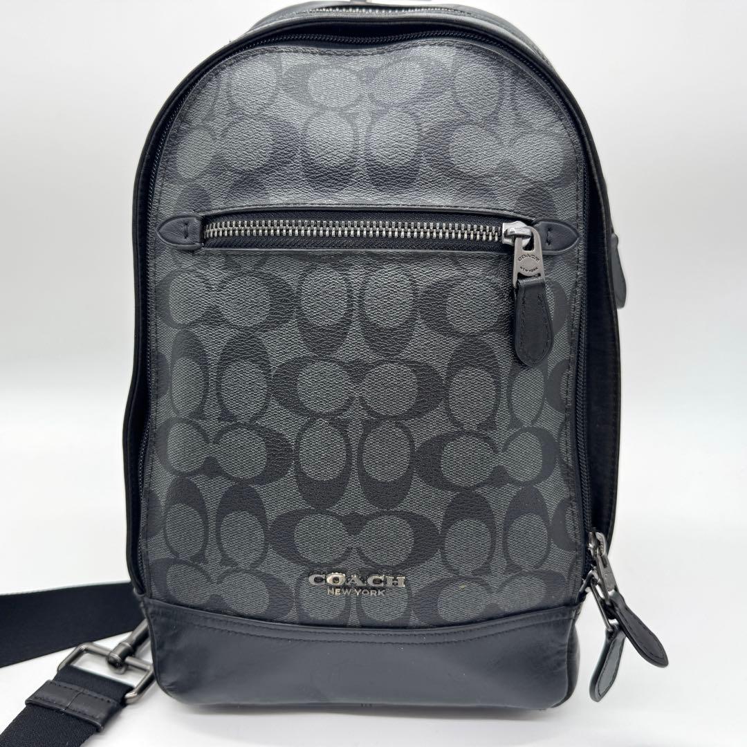 コーチ ボディバッグ ショルダーバッグ クロスボディ 斜め掛け F37573