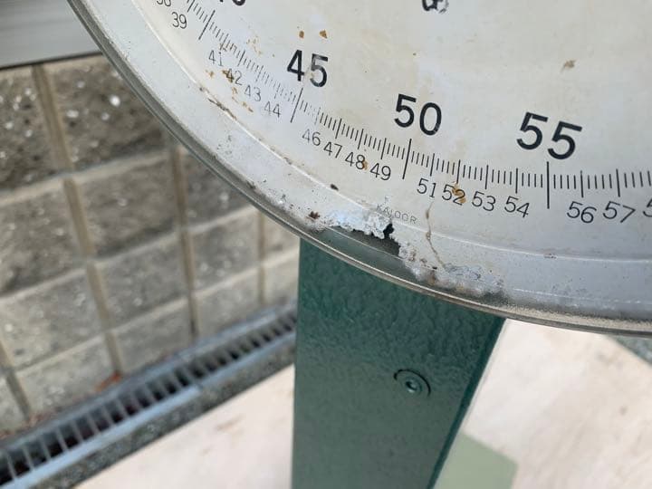 昭和　アンティーク　レトロ　体重計　測り