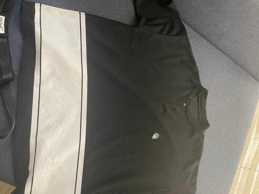 キャプテンヘルム　Cph Golf ポロシャツ 黒/白　パンツ