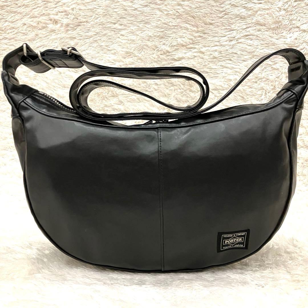 未使用級✨現行タグ ポーター フリースタイル ショルダーバッグ ブラック