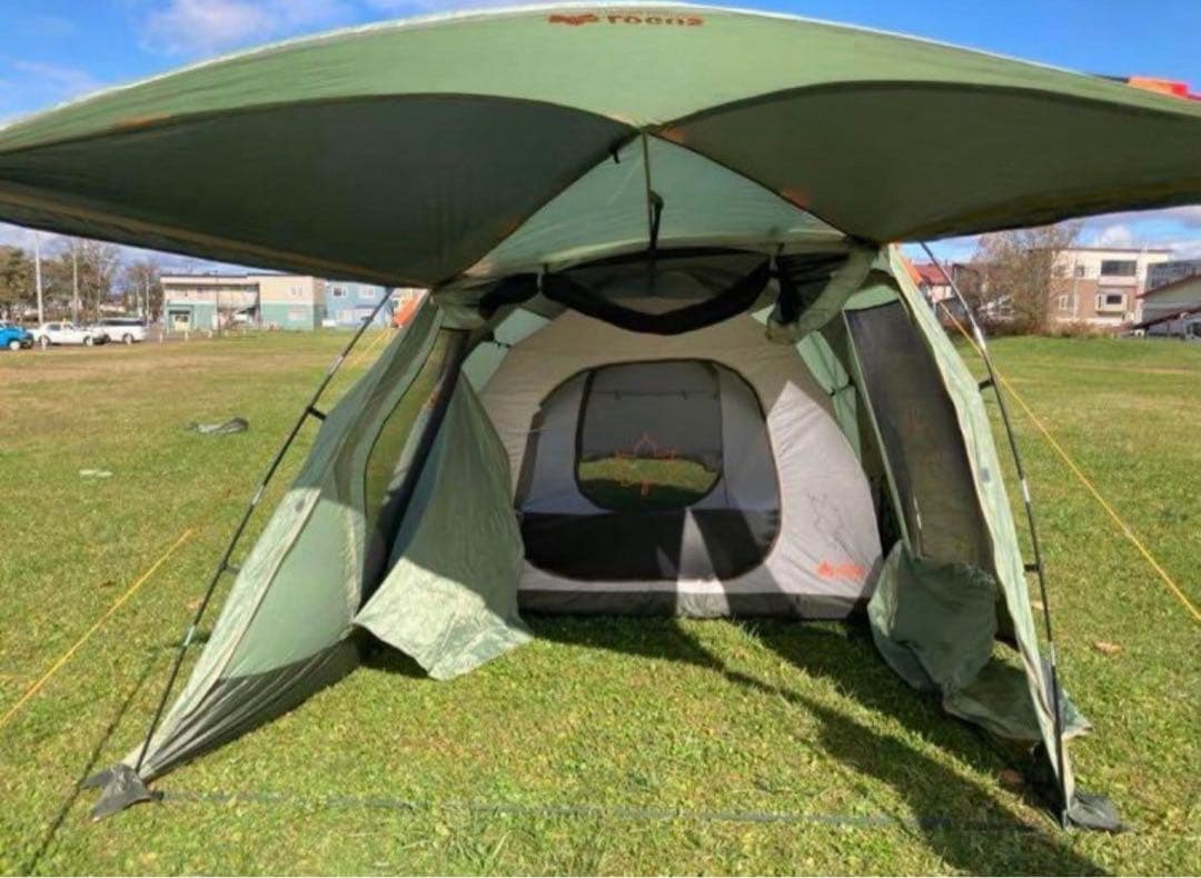 【美品】LOGOS☆ロゴス☆ドゥーブルXL☆neosPANEL☆2ルームテント