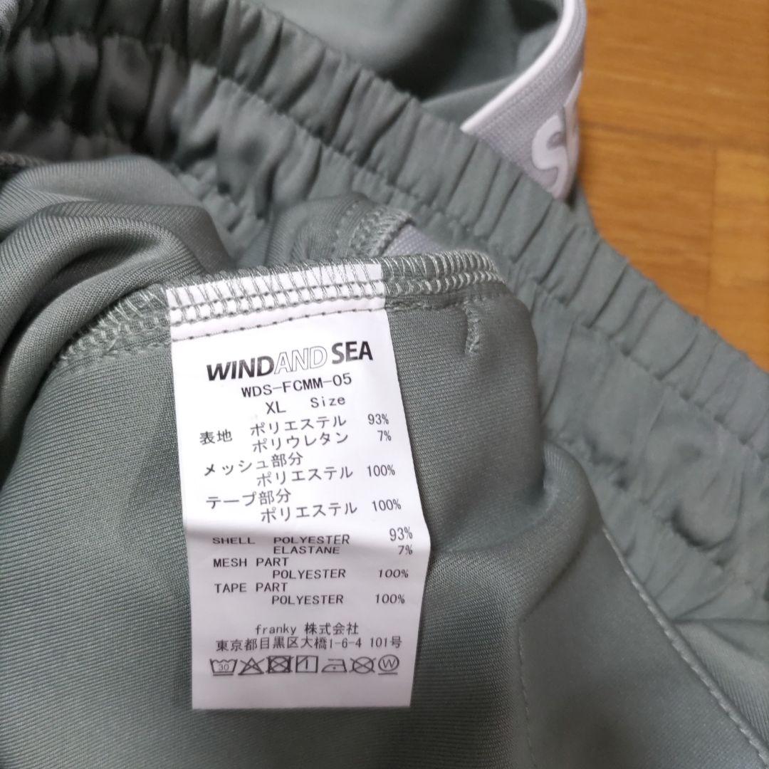 WIND AND SEA✕FCMM ジップアップ 上下