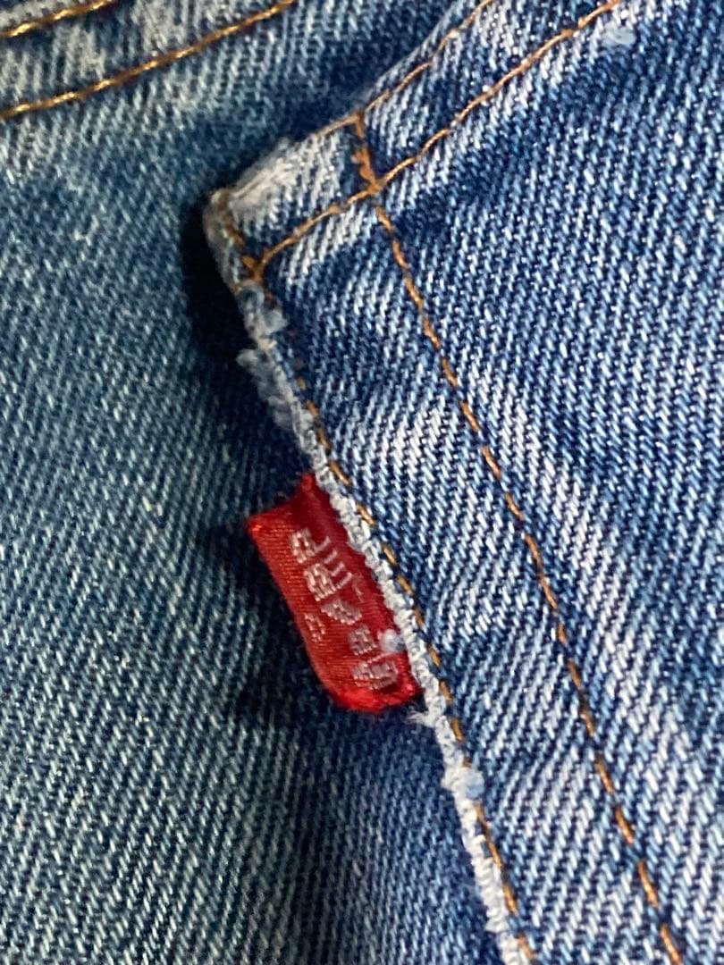 Levis Unknown Vintage リペア　フレアデニム
