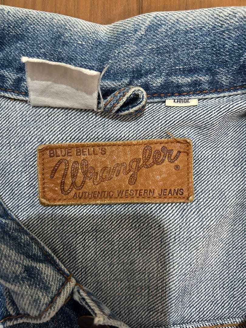 Wrangler 11mjデニムジャケット Lサイズ90s復 刻日本製