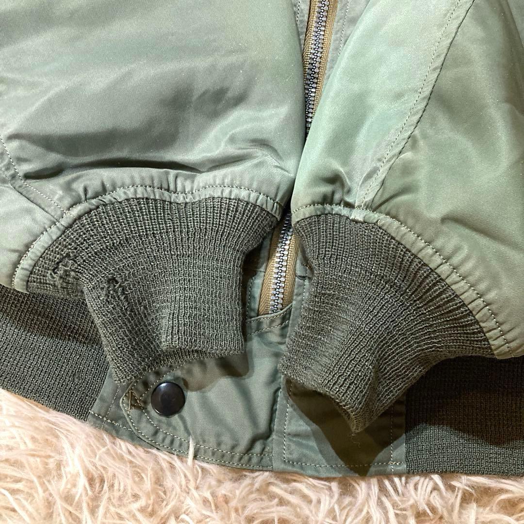 バズリクソンズ　L-2B ワッペン　Lサイズ BR10179 セージグリーン