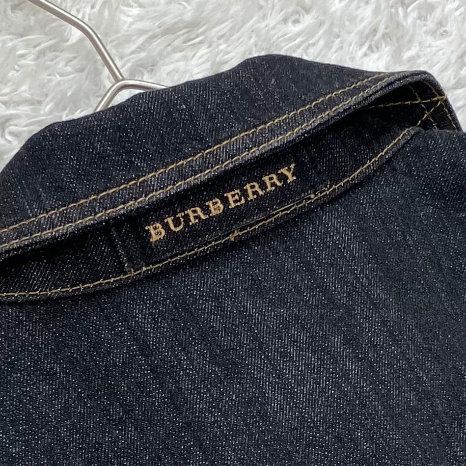 極美品✨バーバリーロンドン デニムジャケット 大きいサイズ 44 ノバチェック