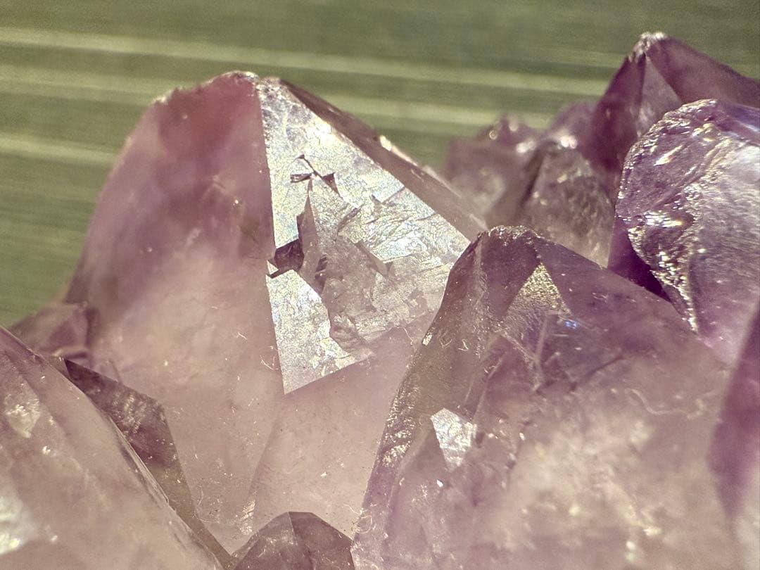 ウルグアイ産 アメジスト スフィア 笑い口 ファントム デンドリティック 天然石