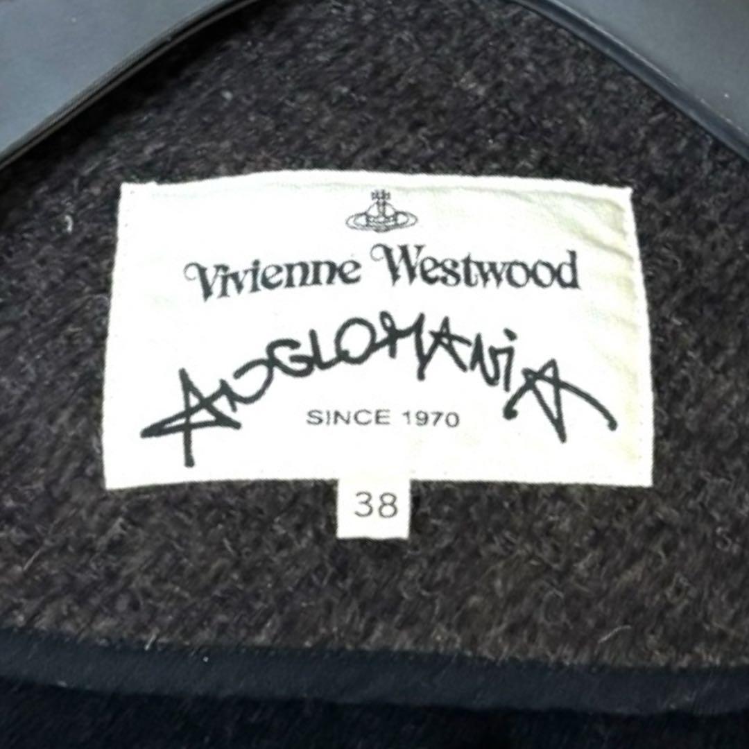 【美品】ヴィヴィアンウエストウッド アングロマニア★ポンチョ ボタン付き M