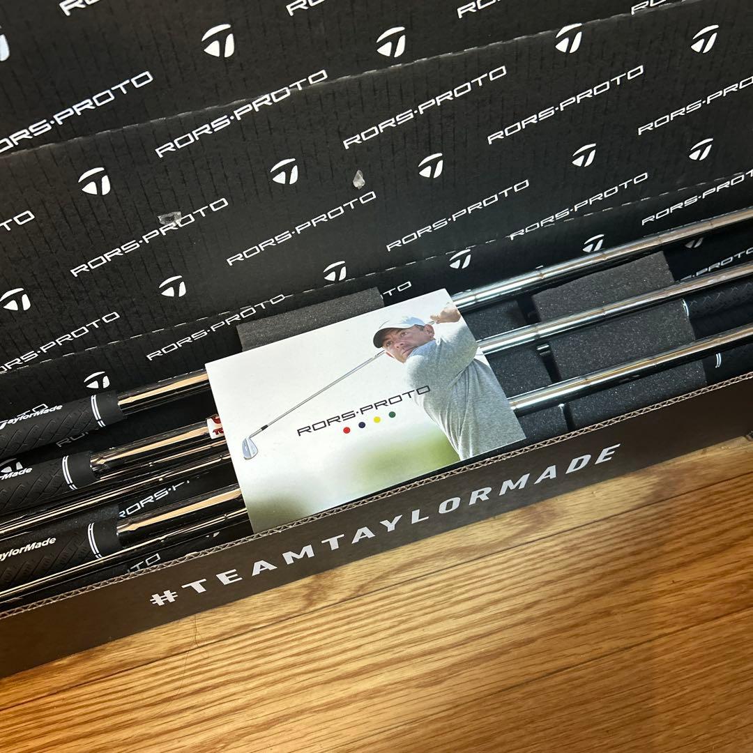 限定品テーラーメイド RORS∙PROTOアイア KBS Tour Lite S