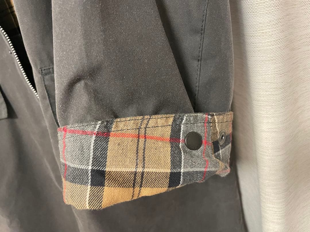 m*a様 【美品】Barbour バブアー コート BURGHLEY バーレー
