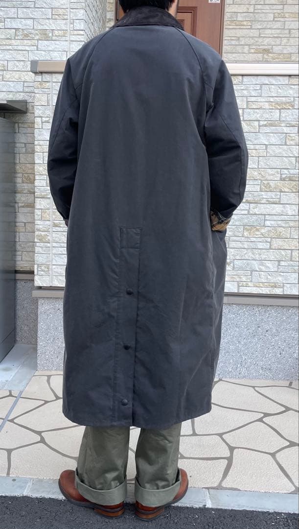 m*a様 【美品】Barbour バブアー コート BURGHLEY バーレー