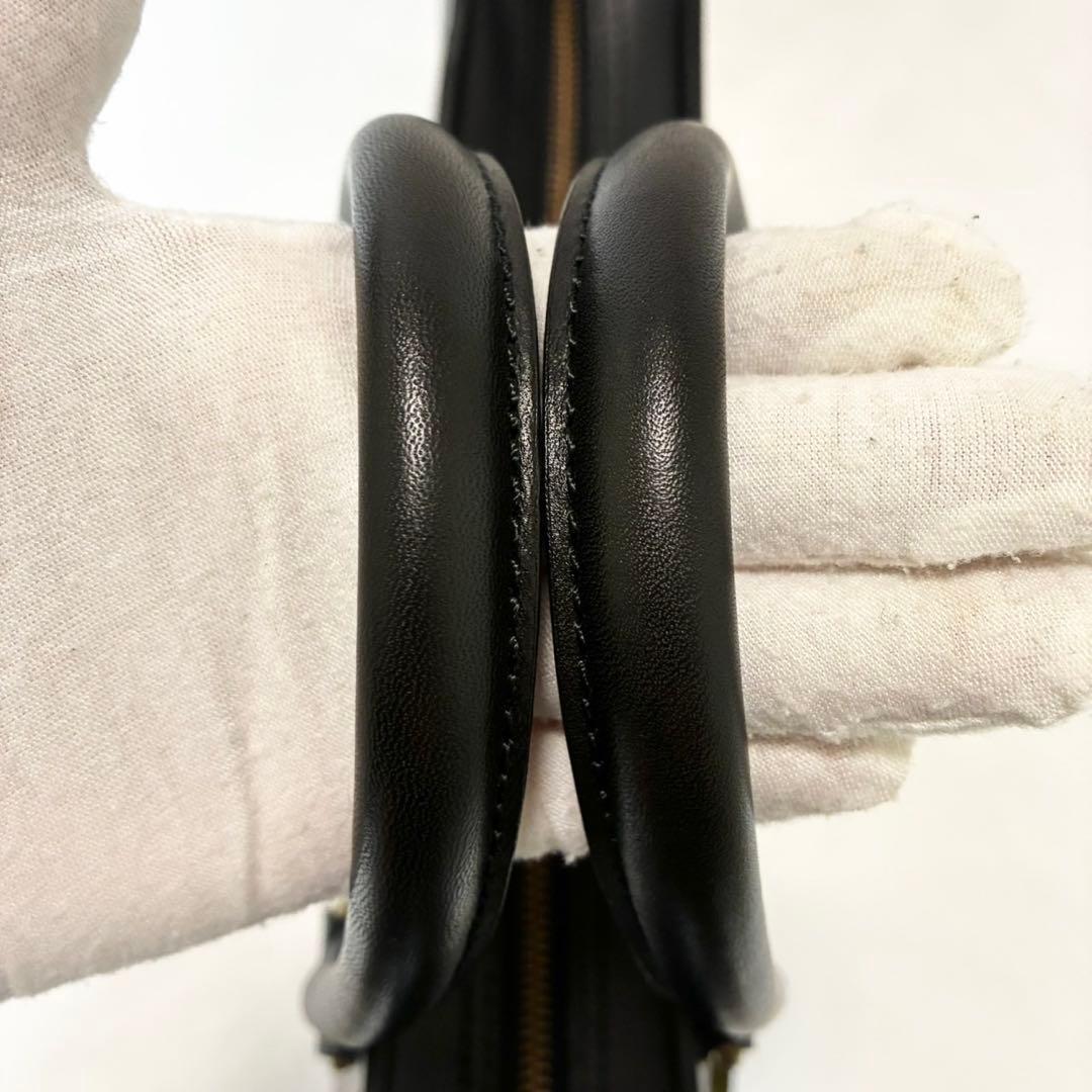 【極美品】 ポールスミス ビジネスバッグ レザー 手提げ 黒 A4可 大容量