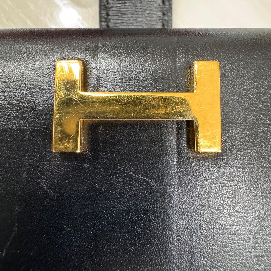 のりべえページ　エルメス べアンクラシック　長財布　エルメス　ブラック