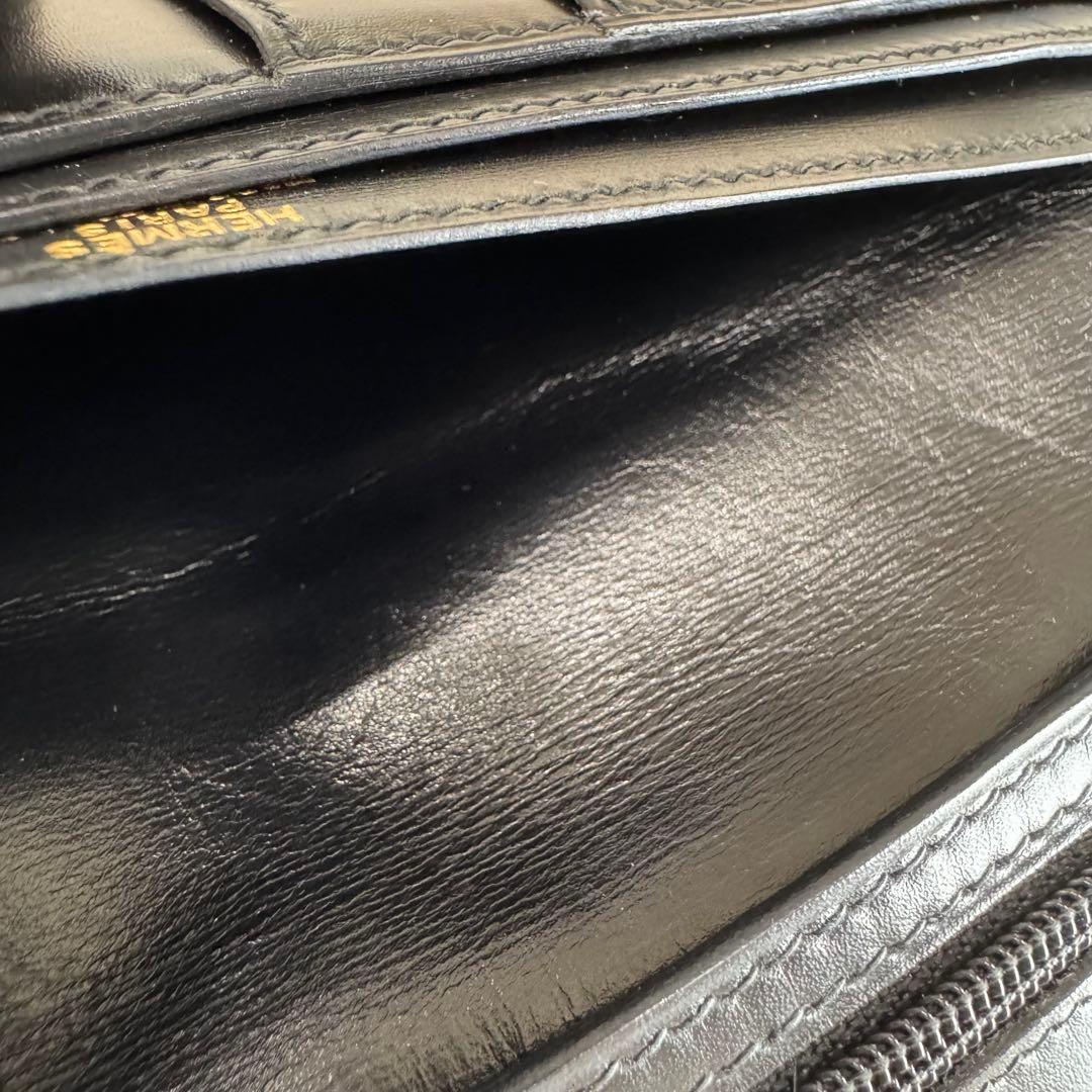 のりべえページ　エルメス べアンクラシック　長財布　エルメス　ブラック