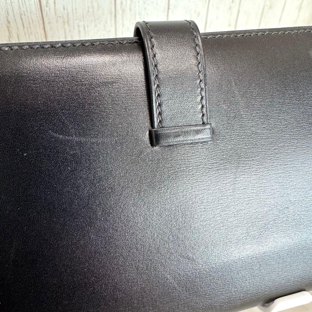 のりべえページ　エルメス べアンクラシック　長財布　エルメス　ブラック