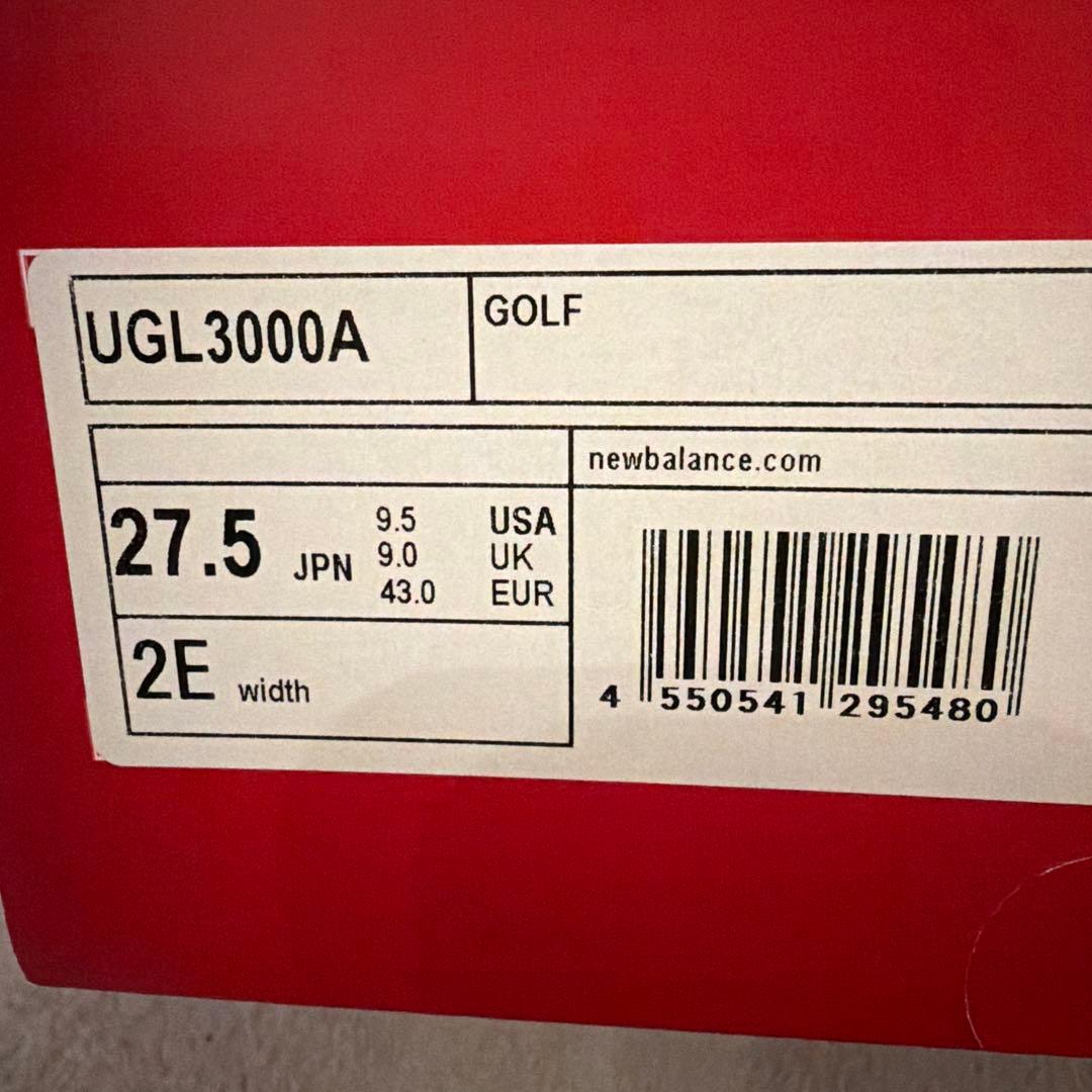 ニューバランスゴルフ UGL3000A スニーカー 27.5cm 新品未使用