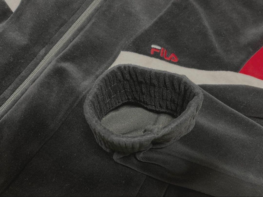 FILA ベロアジャージ blur デーモンアルバーン M - メルカリ