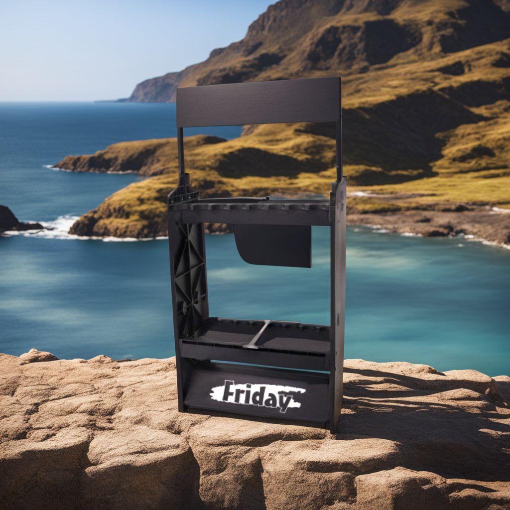 組立式ロッドスタンド 補強パーツ付き 16本立ての