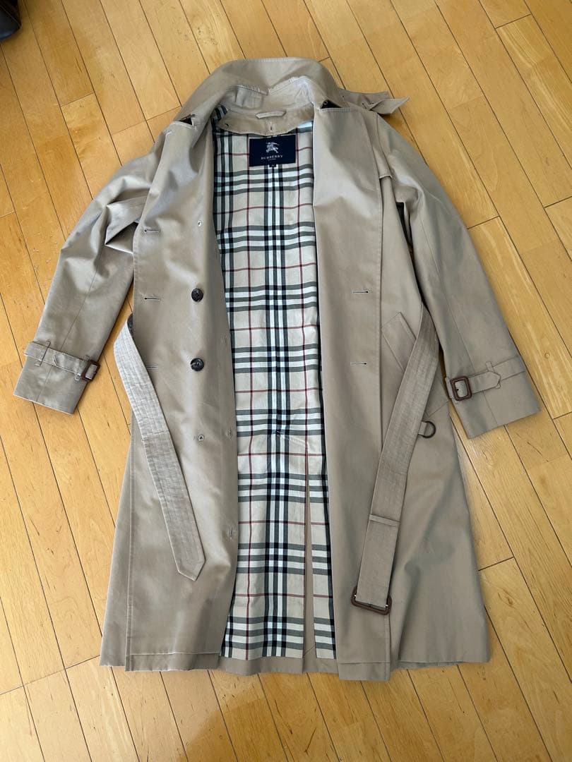 値下げ！美品　BURBERRY LONDON ライナーベルト付き　トレンチコート