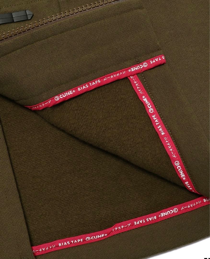 新品タグ付き！ CUNE 裏毛ダッフルコート　パーカー　スウェット　ウサギ