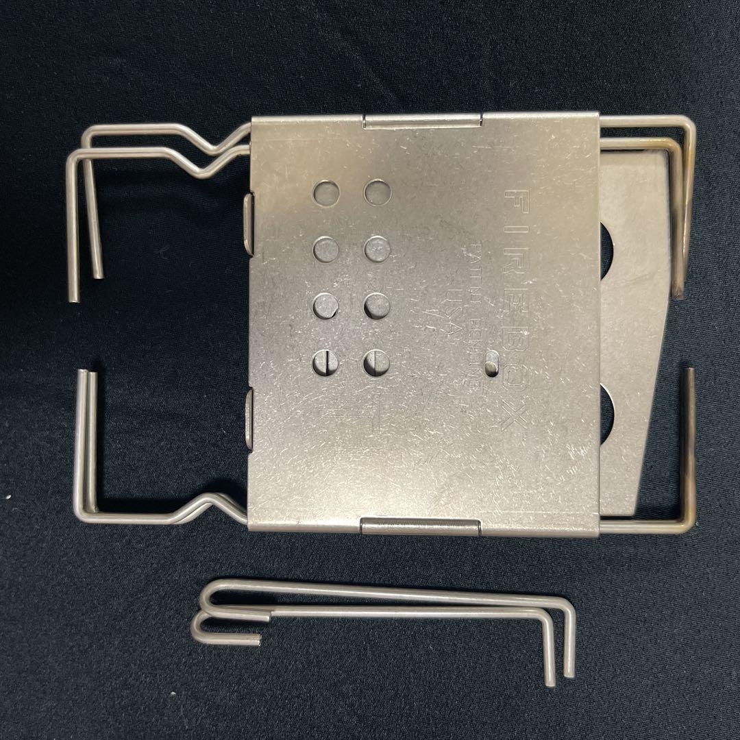 美品　ファイアーボックスナノ　チタン　Titanium Box Set