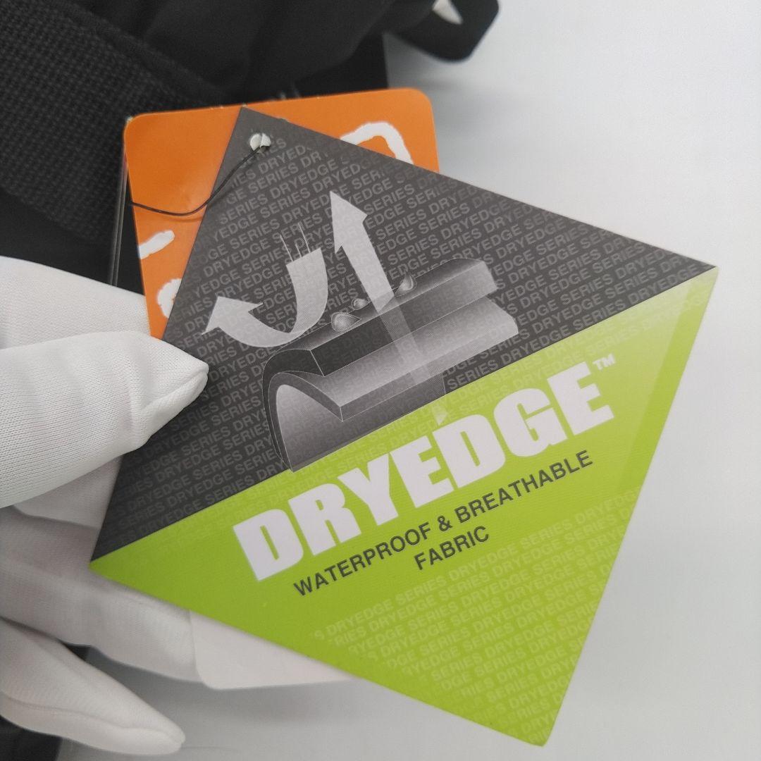 新品 ミレー ロング 3 イン 1 ドライエッジ グローブ 雪山 本革 黒 S