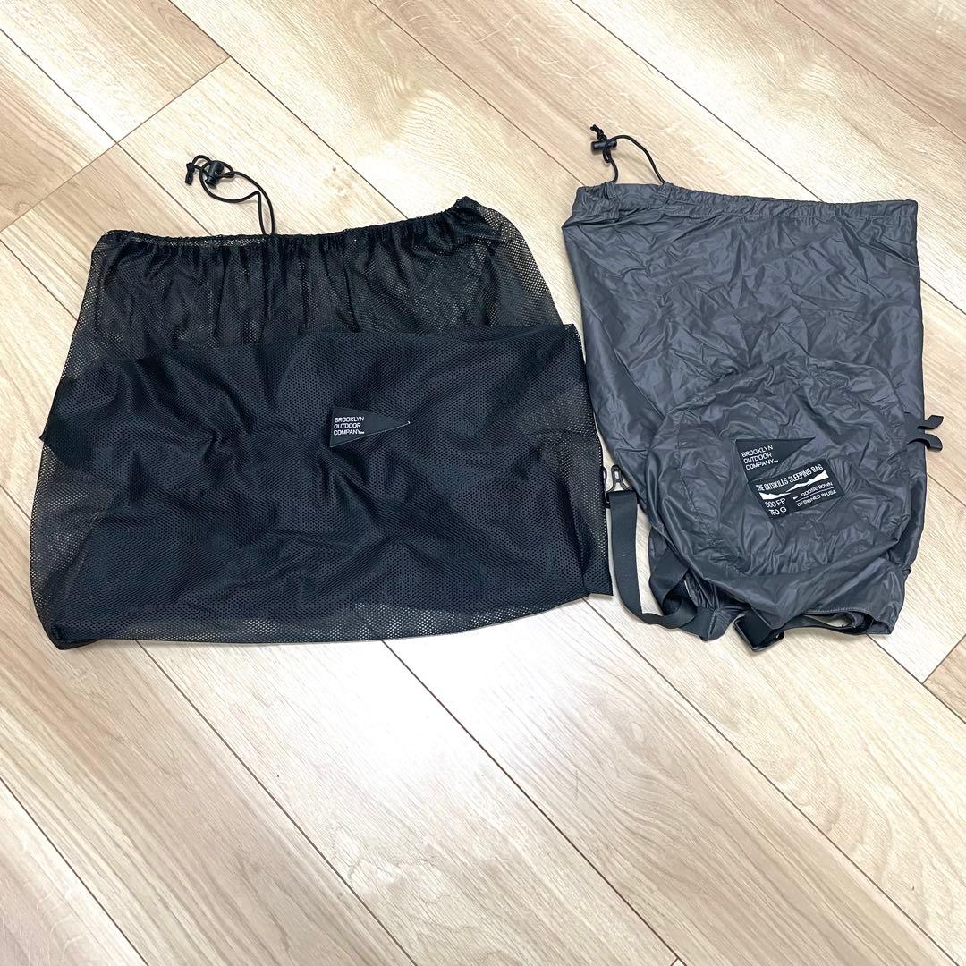 BROOKLYN OUTDOOR COMPANY シュラフ800FP 750g