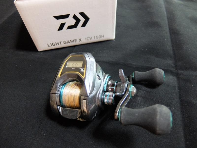 DAIWA LIGHT GAME X ICV 150H ベイトリール