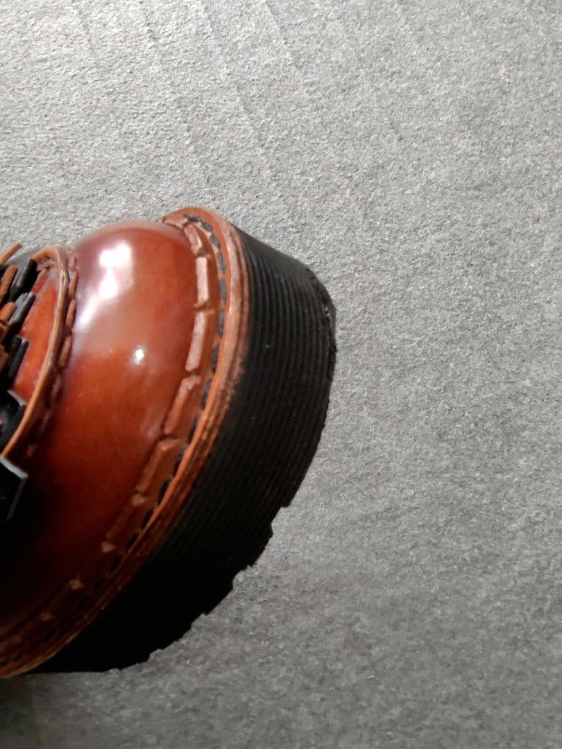 【美品】TOD'S 茶色厚底ローファー タッセル付き 37.5