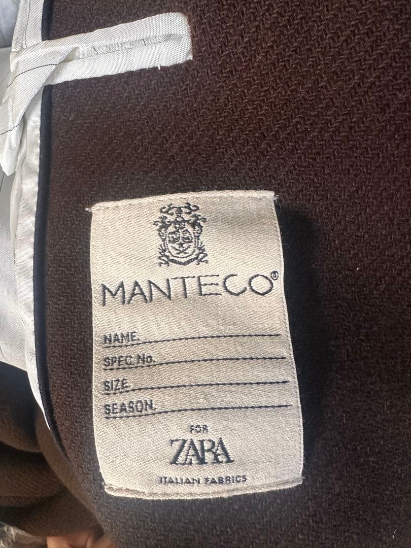 ZARA ロングコート / オーバーサイズ