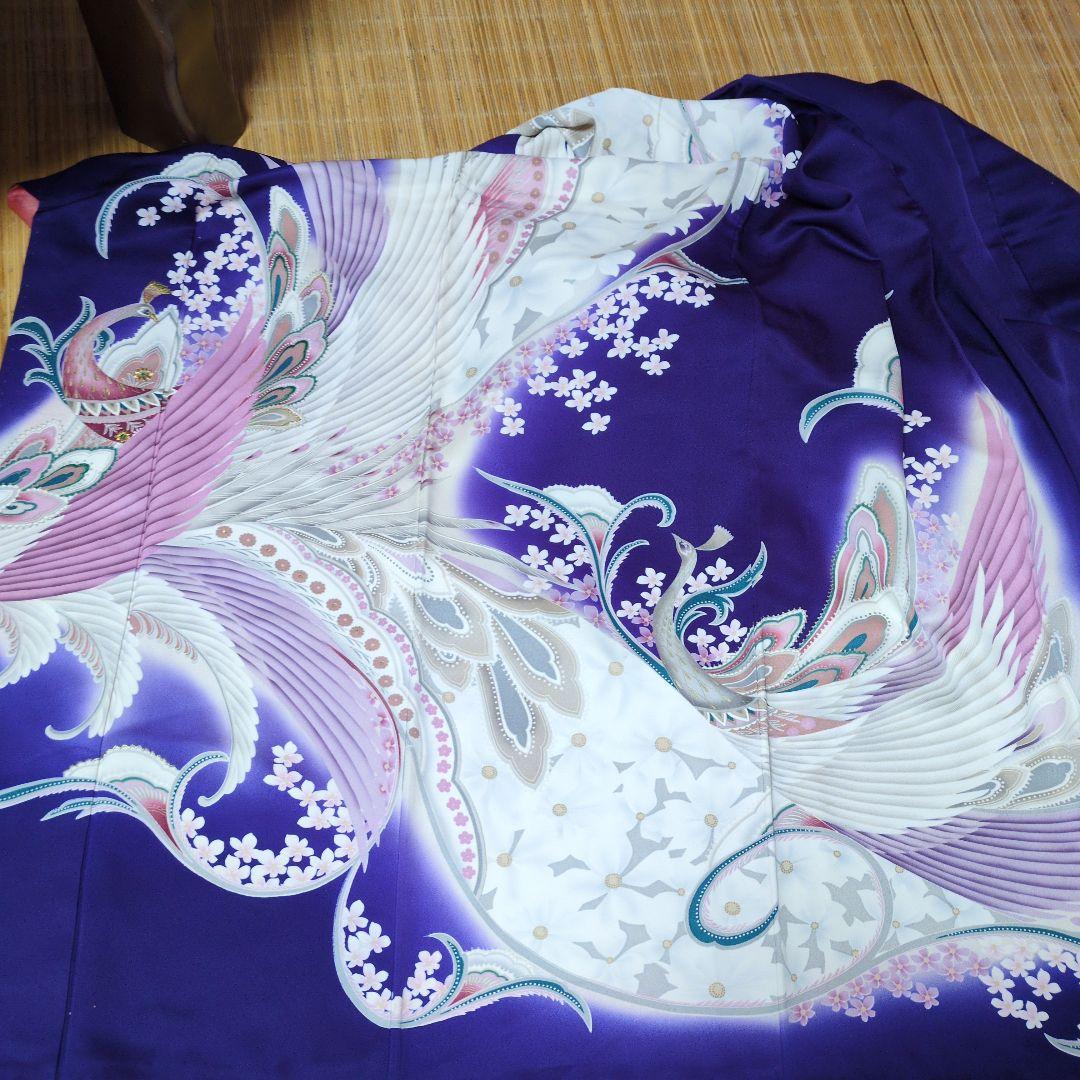 身丈168センチ華麗なまでのお振り袖　正絹　う