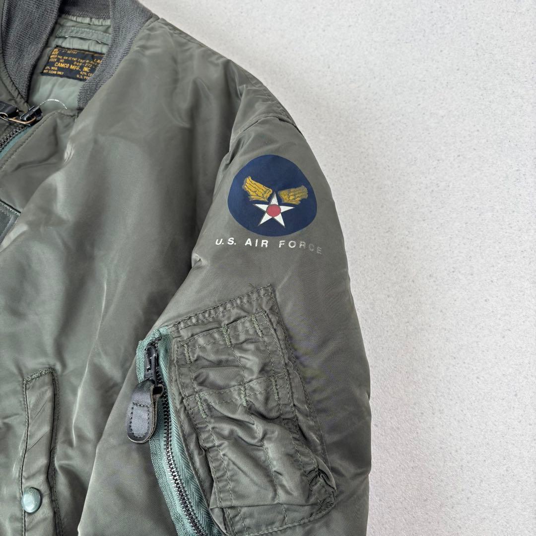 CAMCO US AIR FORCE flight jacket MA-1 短丈
